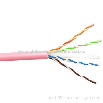 UTP Cat6 Network Cable, Solid Oxygen Free Copper, 23AWG 0.57mm 1,000ftNew